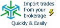 Import from your Brokerage